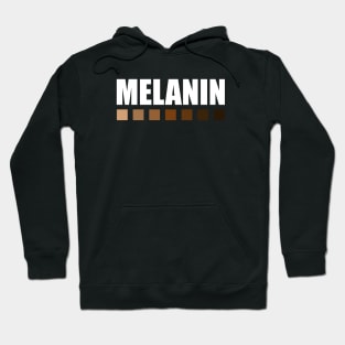 Melanin Color Shades Squares, Black Lives Matter Hoodie